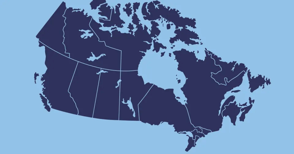 Canada map