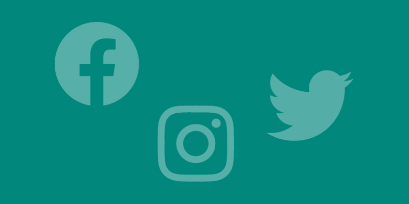 Social media icons :
Facebook, Instragram, Twitter